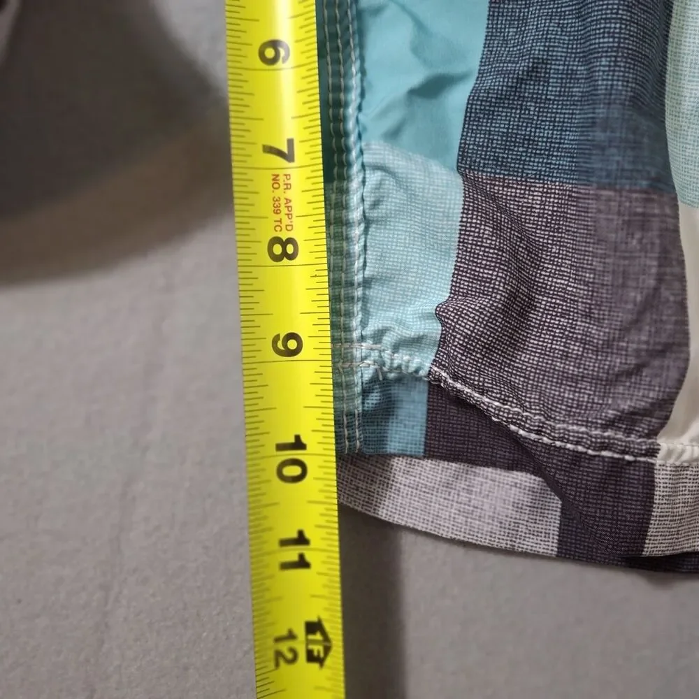 Billabong Hydrostretch Platinum X Board Shorts Mens 34x10 Plaid  Stretch